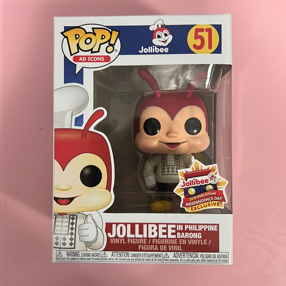 Funko Ad Icons Jollibee in Philippine Barong